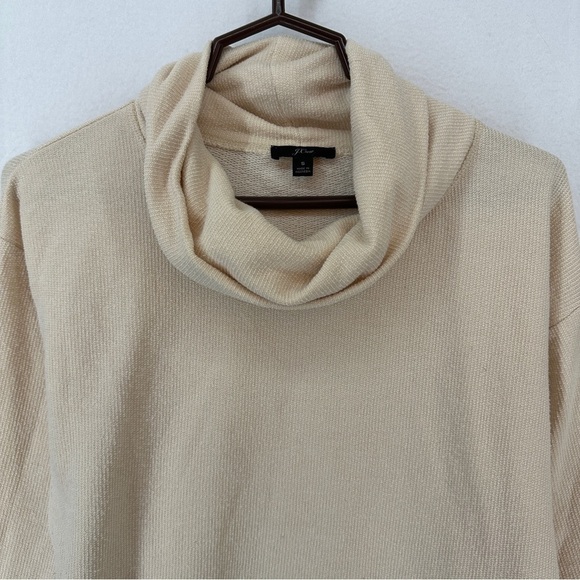 J Crew Turtleneck Pullover Sweater Size S Beige - Picture 2 of 11